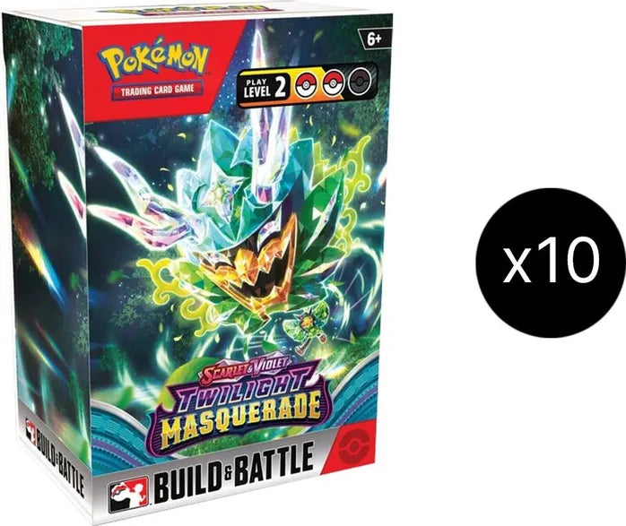 Pokemon TCG  Twilight Masquerade Build & Battle Box