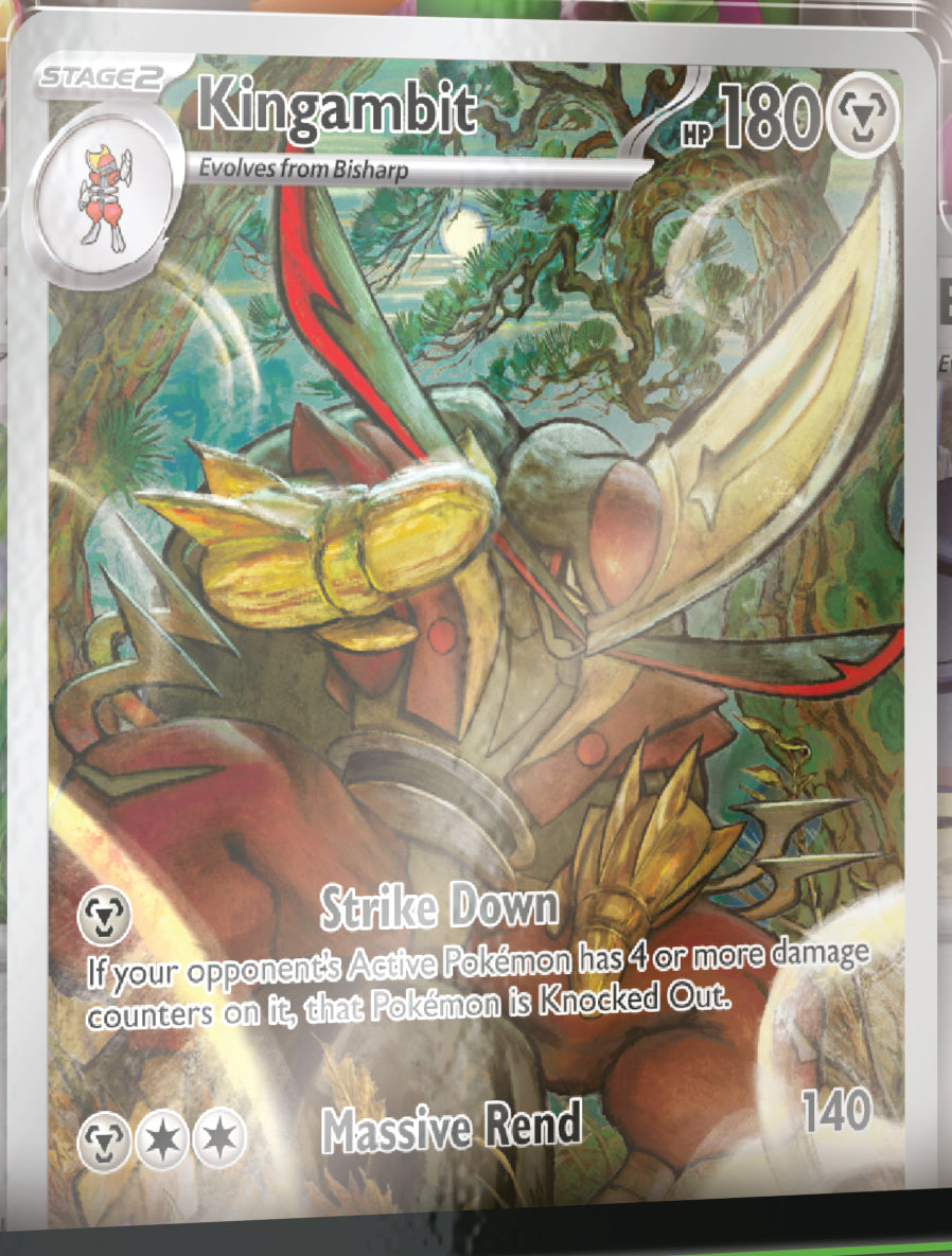 Pokemon TCG: Scarlet & Violet - Shrouded Fable Kingambit Illustration Collection