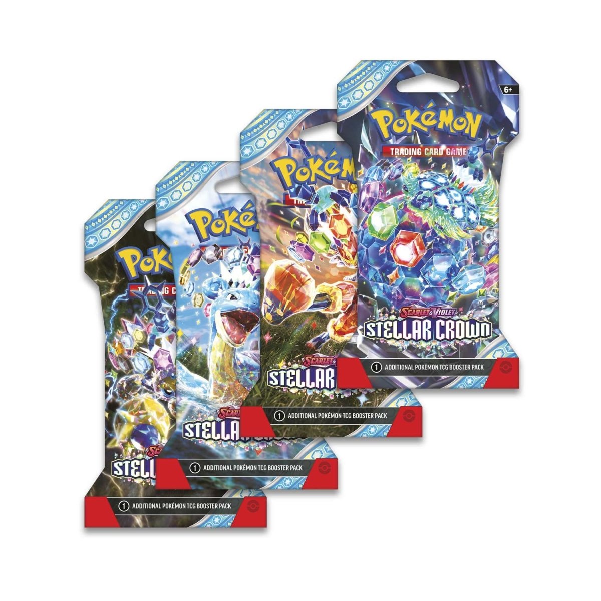 Pokémon TCG: Scarlet & Violet-Stellar Crown Sleeved Booster Pack (10 Cards)