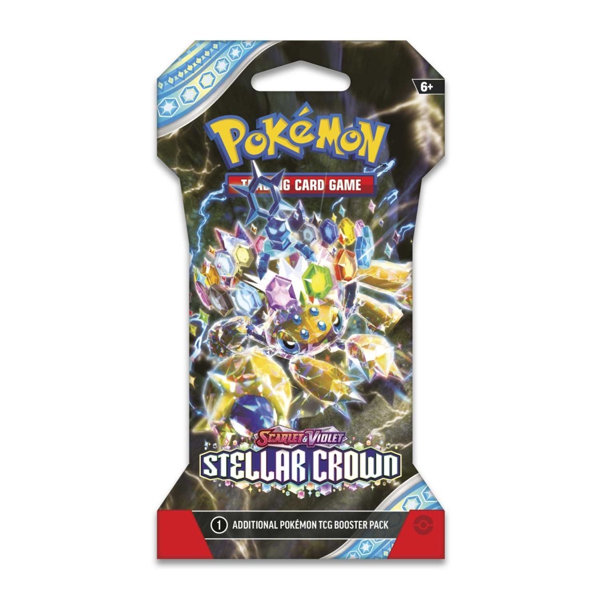 Pokémon TCG: Scarlet & Violet-Stellar Crown Sleeved Booster Pack (10 Cards)