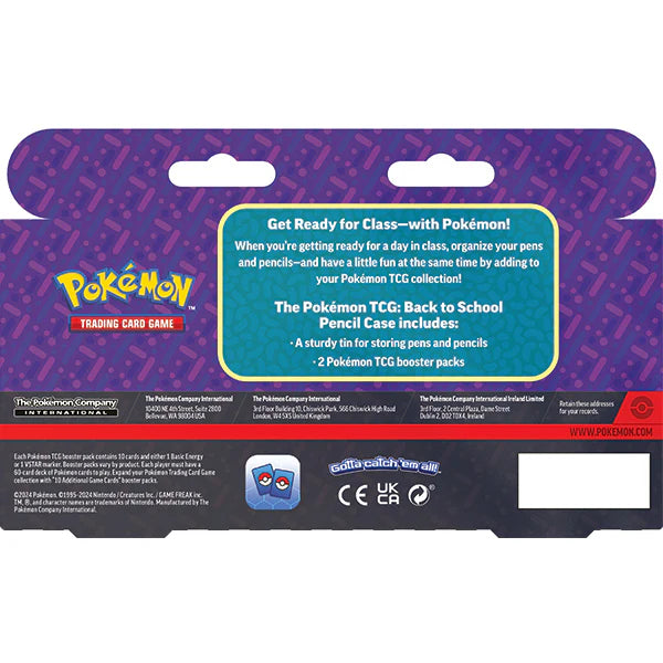 Pokemon TCG: Back to School Pencil Case (2024)