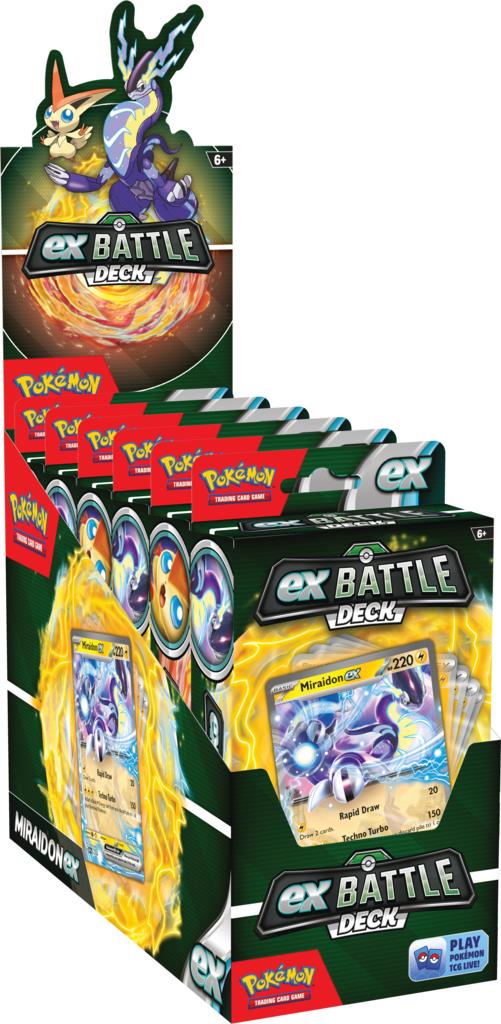 Pokémon TCG: Victini or Miraidon ex Battle Deck