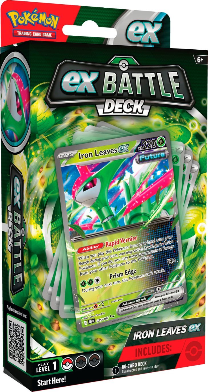 Pokémon -Tapu  Koko ex Battle Deck or Iron Leaves ex Battle Deck