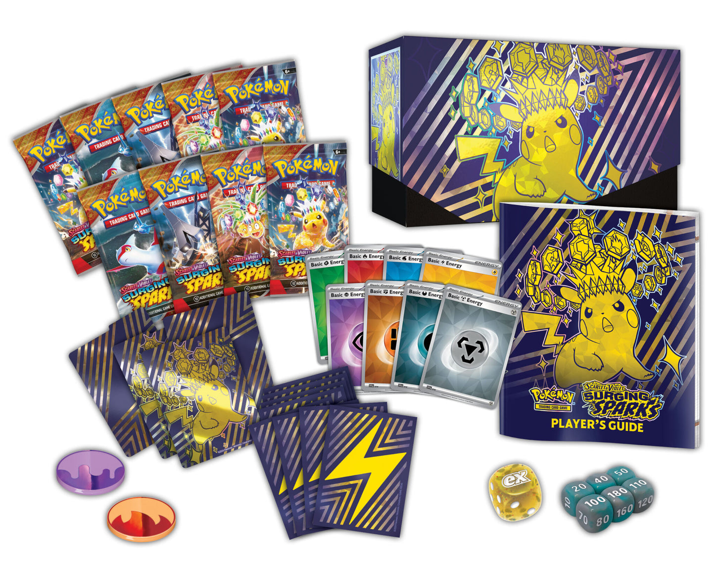 Pokemon TCG: Surging Sparks Elite Trainer Box