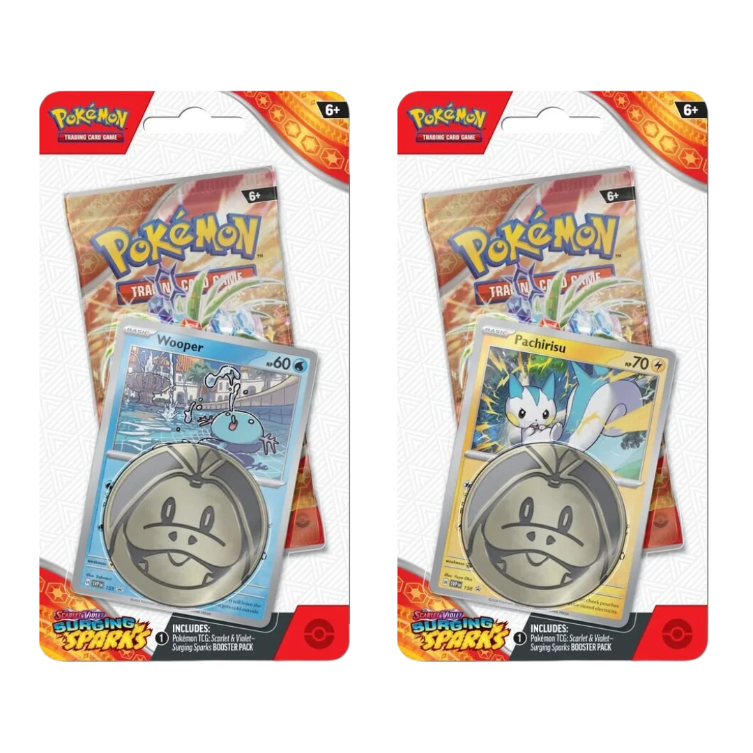 Pokemon TCG: Surging Sparks Checklane Blisters