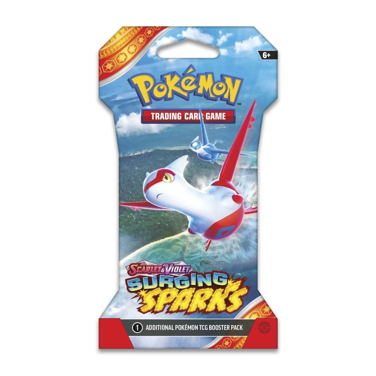 Pokémon TCG: Scarlet & Violet-Surging Sparks Sleeved Booster Pack (10 Cards)