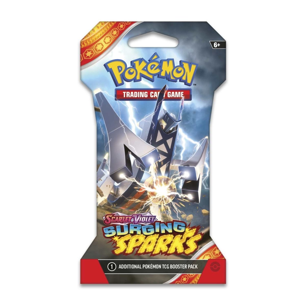 Pokémon TCG: Scarlet & Violet-Surging Sparks Sleeved Booster Pack (10 Cards)