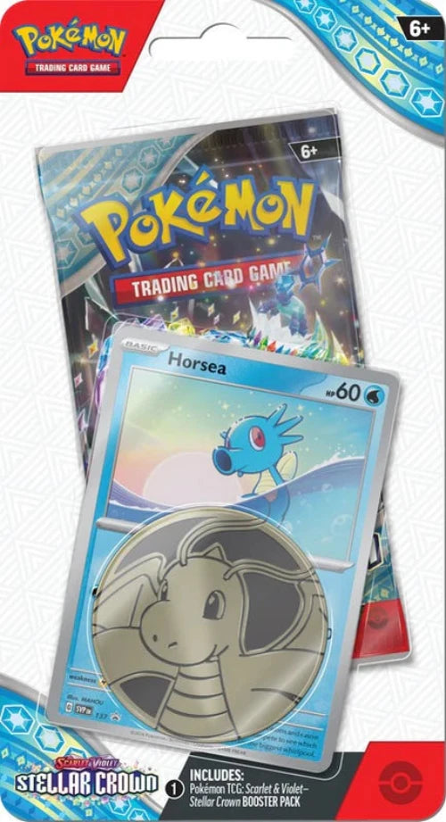 Pokémon TCG: Stellar Crown – Checklane Blister Porygon 2, Horsea