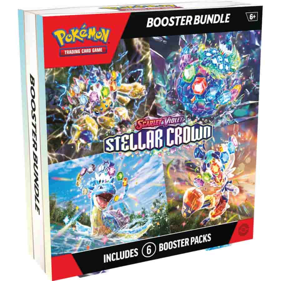 Pokemon Tcg: Scarlet And Violet Stellar Crown Booster Bundle (6 Booster Packs)