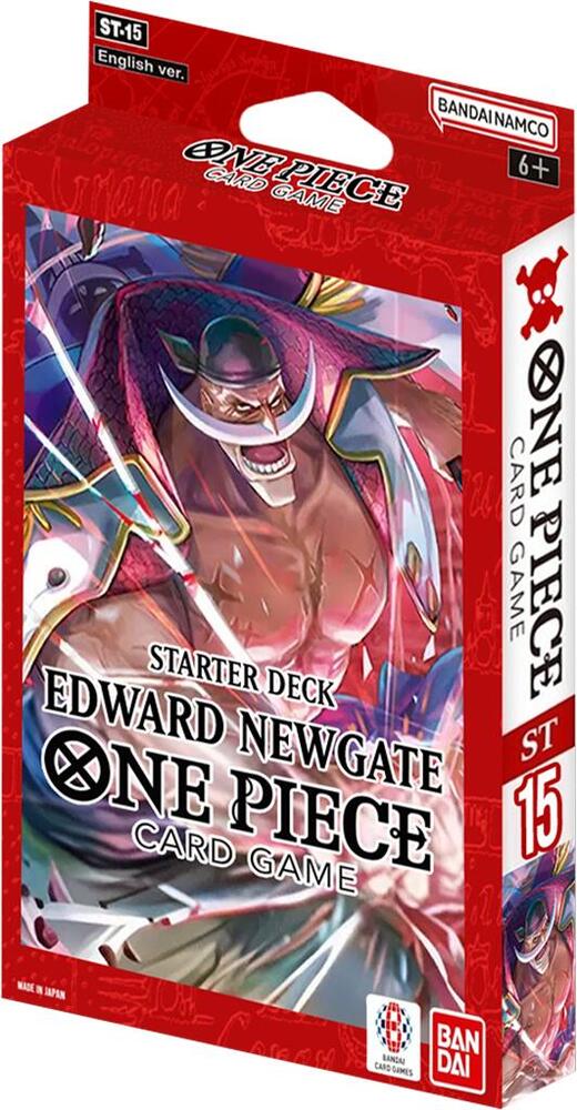 One Piece ST15 – Red Edward Newgate Starter Deck Cards