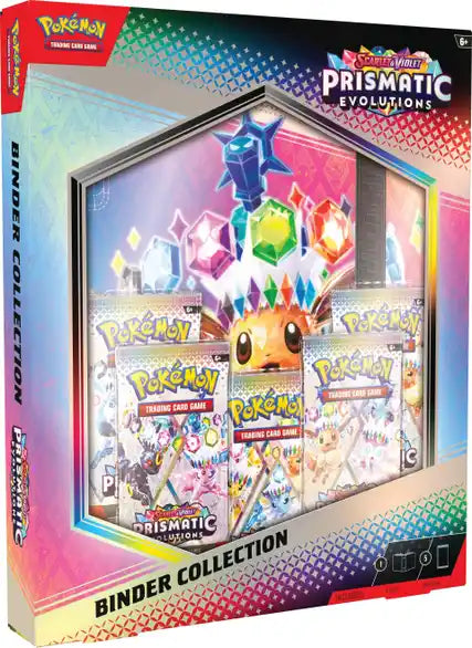 Prismatic Evolutions Binder Collection Preorder Ships Mid January 2025