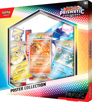 Prismatic Evolutions Poster Collection Preorder Ships Mid January 2025