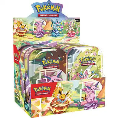 Prismatic Evolutions Mini Tin Preorder Ships Early February