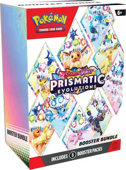 Prismatic Evolutions Booster Bundle Preorder Ships Early March 2025