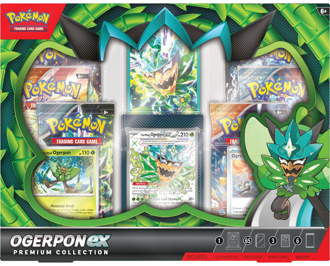 Pokemon TCG: Ogerpon ex Premium Collection