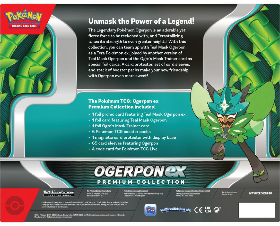 Pokemon TCG: Ogerpon ex Premium Collection