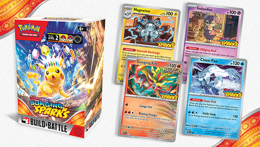 Pokemon Trading Card Game: Scarlet and Violet Surging Sparks Build and Battle Box