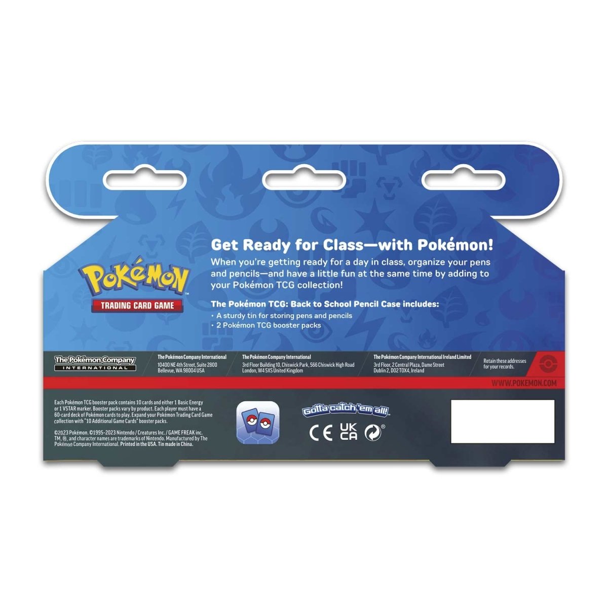 pokmon - trading card game: back to school pencil case Pokmon Back to School Pencil Tin Opening