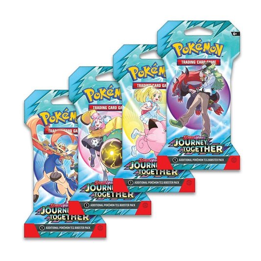 Pokemon TCG: Scarlet & Violet - Journey Together Sleeved Booster (One Random Sleeved Booster pack)