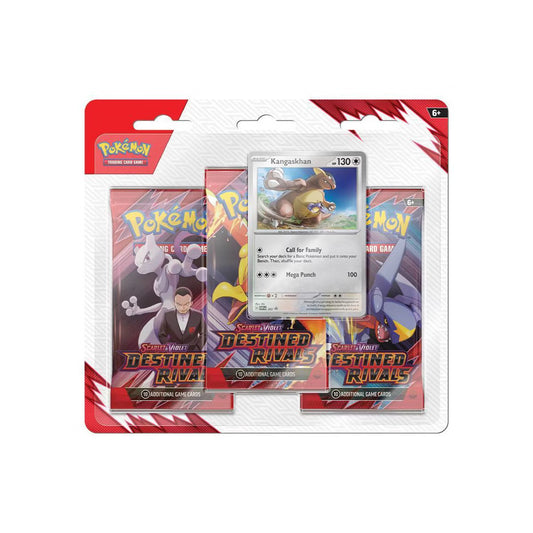Pokemon TCG: Scarlet & Violet - Destined Rivals Three-Booster Blister ( One Random 3 Pack Blister)