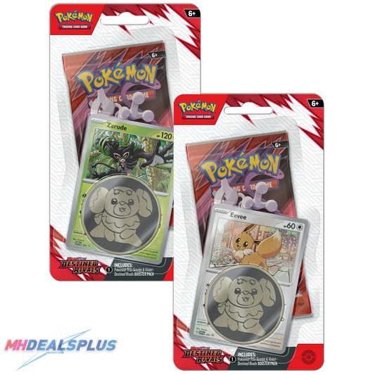 Pokemon TCG: Scarlet and Violet Destined Rivals  (SV10) Checklane Blister (One Random Blister Pack)