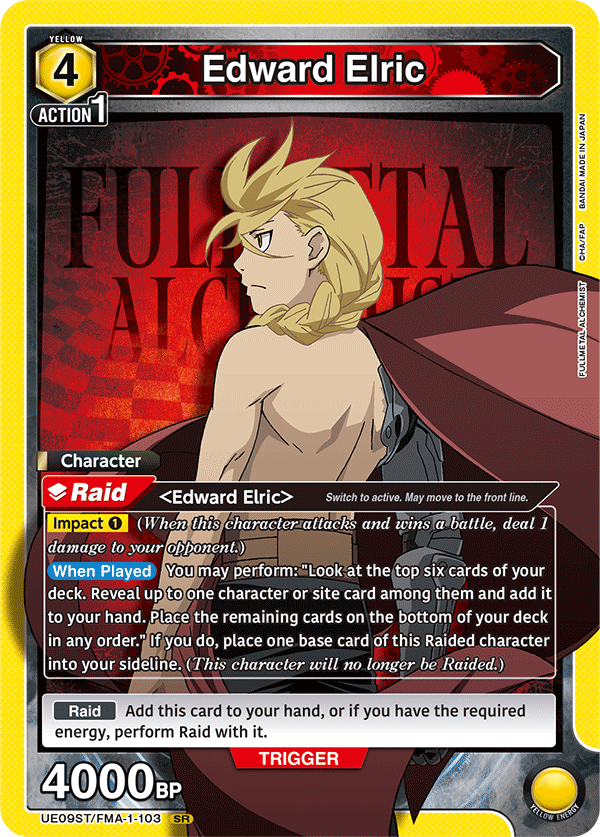 Union Arena Fullmetal Alchemist Starter Deck UE09ST