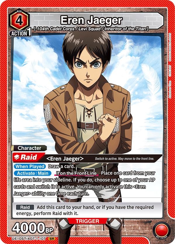 Union Arena - Attack on Titan - Starter Deck - UE10ST