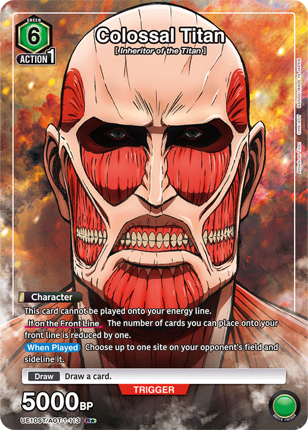 Union Arena - Attack on Titan - Starter Deck - UE10ST