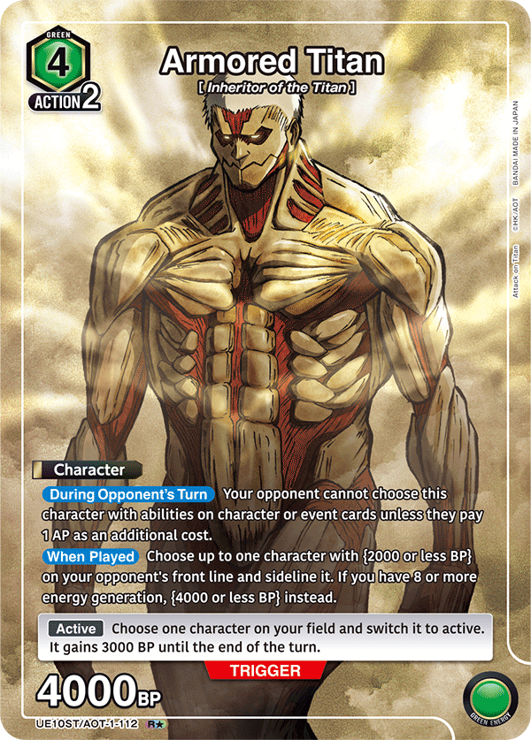 Union Arena - Attack on Titan - Starter Deck - UE10ST