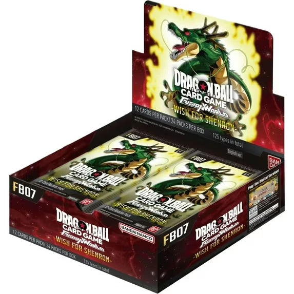 Dragon Ball Super Fusion World TCG: Wish for Shenron Booster Display (24) (FB07)