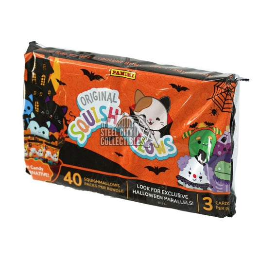 2025 Panini Squishmallows Halloween Treat Pack Trading Card Bundle