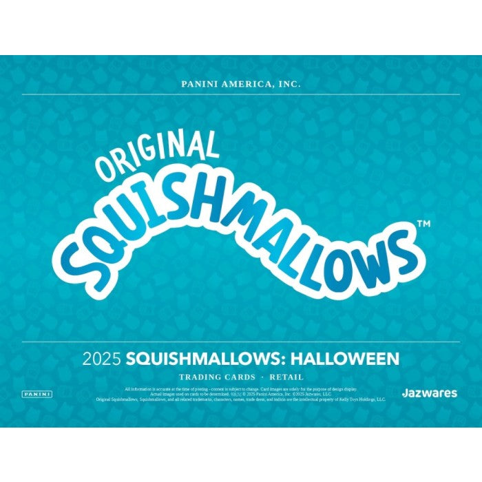 2025 Panini Squishmallows Halloween Treat Pack Trading Card Bundle