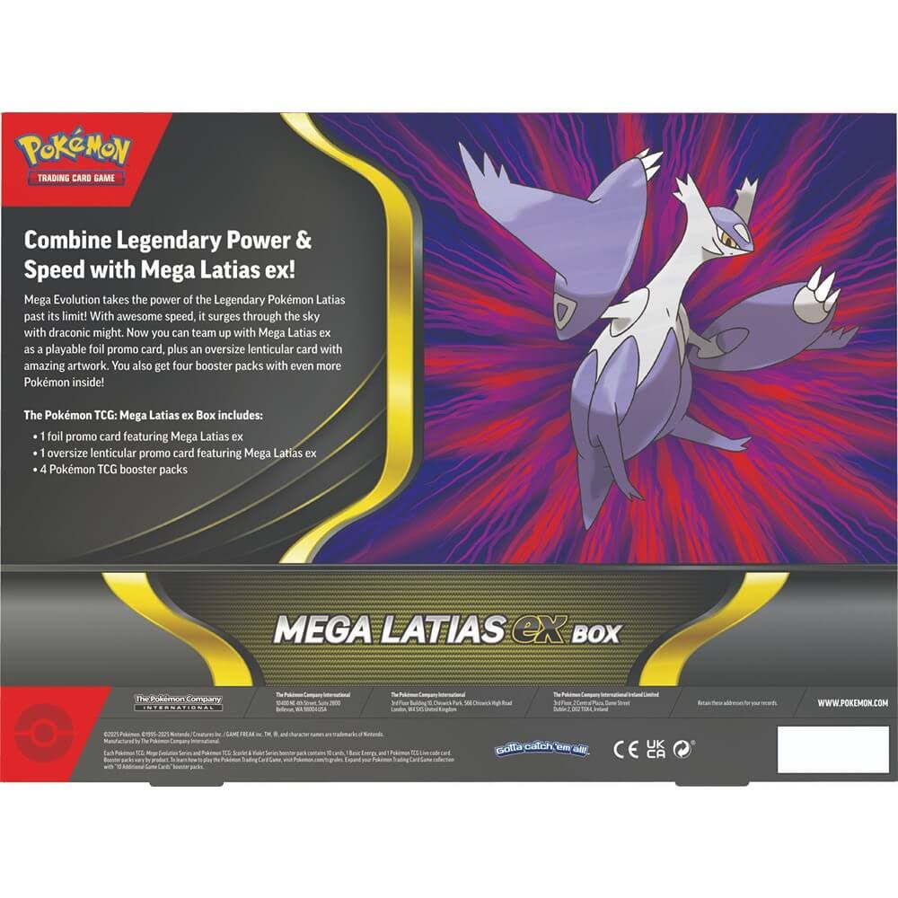 Pokemon TCG Mega Latias ex Box