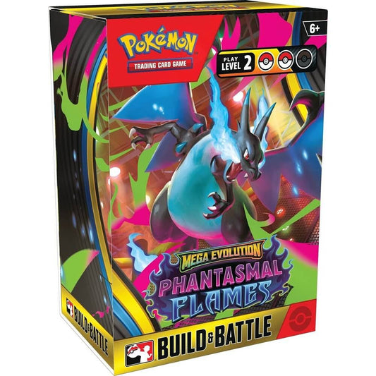 Mega Evolution Phantasmal Flames Build & Battle Box (Preorder ships 11/29/25)