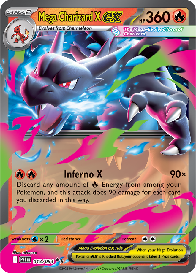 Mega Evolution Phantasmal Flames Build & Battle Box