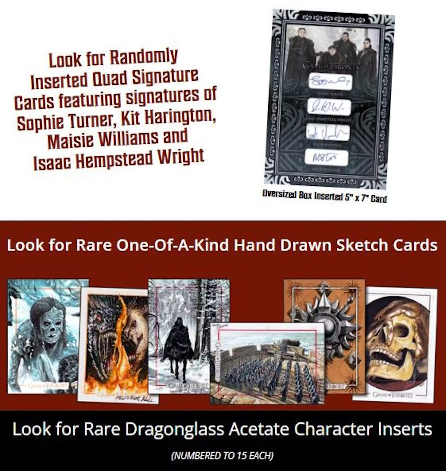 2025 Rittenhouse Archives Game of Thrones: The Great Houses Trading Cards ( Preorder Ships 12/10/2025)