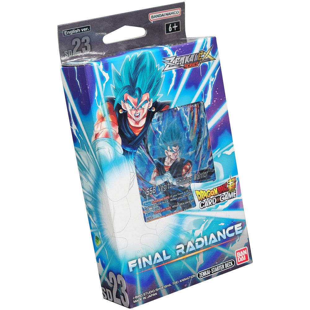 Dragon Ball Super Masters TCG: Zenkai - Set 05 Starter Deck Final Radiance (SD23)