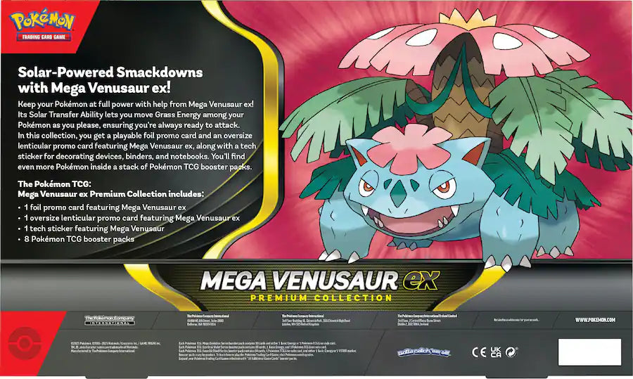 Pokemon TCG: Mega Venusaur ex Premium Collection Box