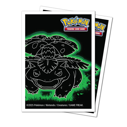 Pokemon Apex- Neon Kanto- Venusaur Sleeves (105ct)