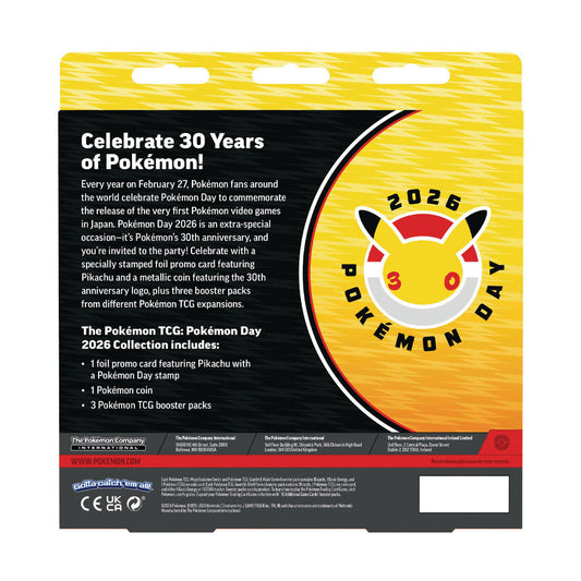 Pokémon Day 2026 Collection Box