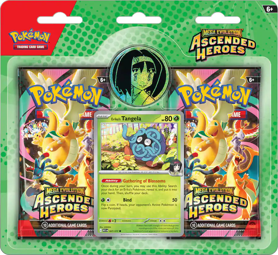 Pokémon - Trading Card Game: Mega Evolution - Ascended Heroes 2-Pack Blister