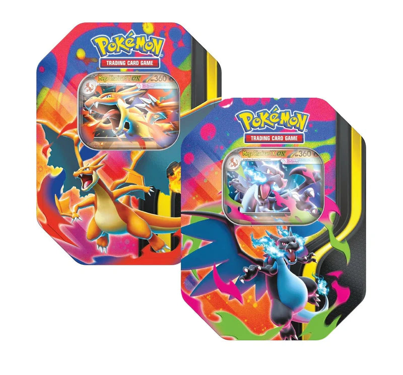 Pokémon TCG: Mega Charizard Tin (1 Random Tin)