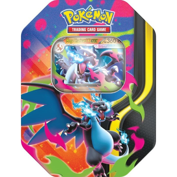 Pokémon TCG: Mega Charizard Tin (1 Random Tin)