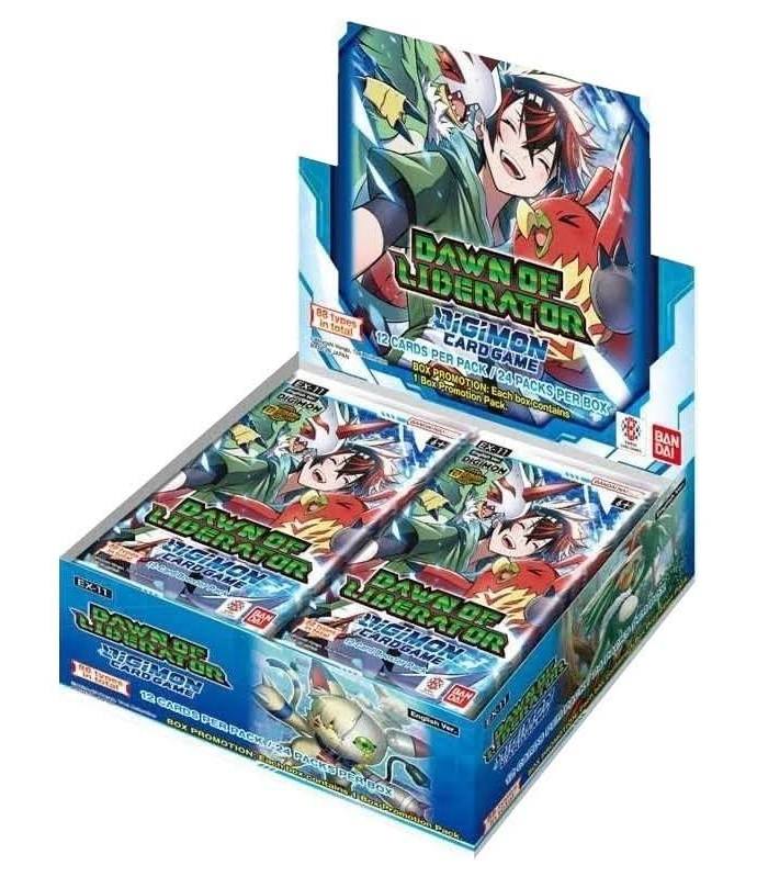 Digimon Card Game: [EX-11] Extra Booster: Dawn of Liberator Booster Box