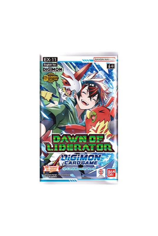 Digimon Card Game: [EX-11] Extra Booster: Dawn of Liberator Booster Box
