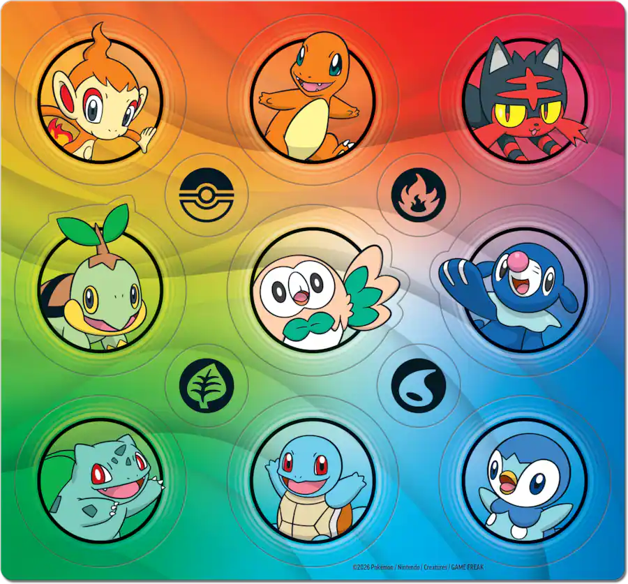 Pokémon - First Partner Illustration Collection - Series 1 (Pre-Order Ships Mid March)
