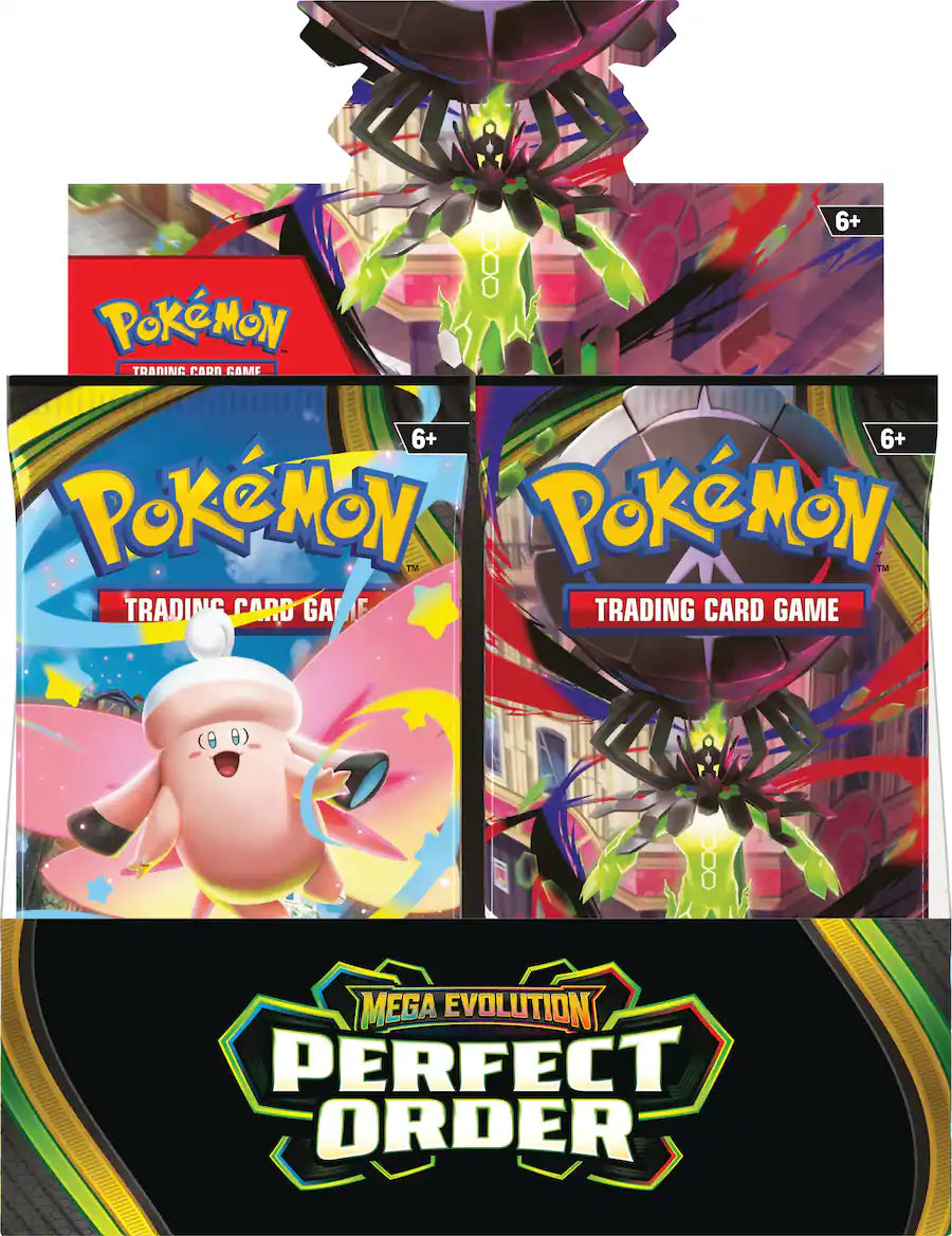 Pokémon - Trading Card Game: Mega Evolution - Perfect Order Booster Box ( Preorder Ships Late March)