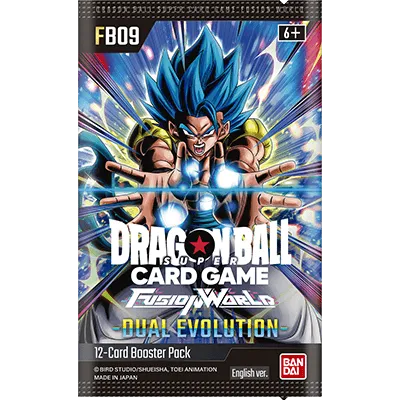 Dragon Ball Super TCG: Fusion World 09 - Dual Evolution (FB09) Booster Display (Pre-Order)