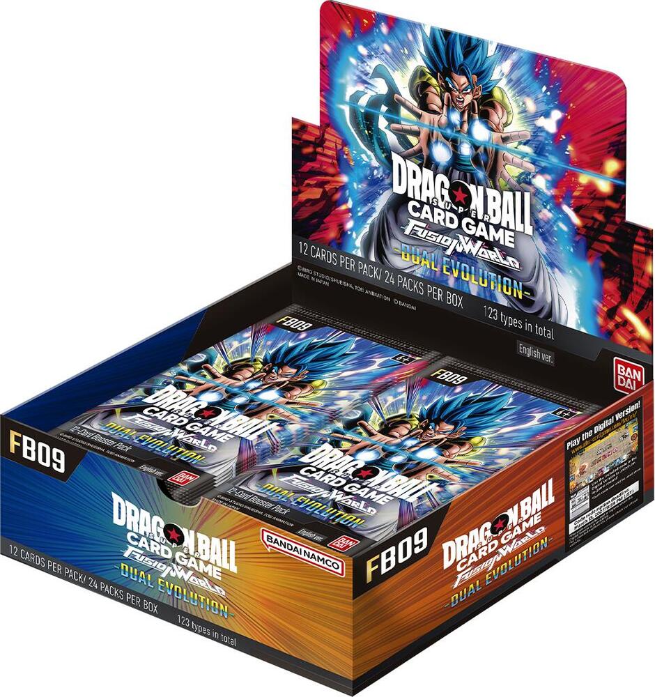 Dragon Ball Super TCG: Fusion World 09 - Dual Evolution (FB09) Booster Display (Pre-Order)