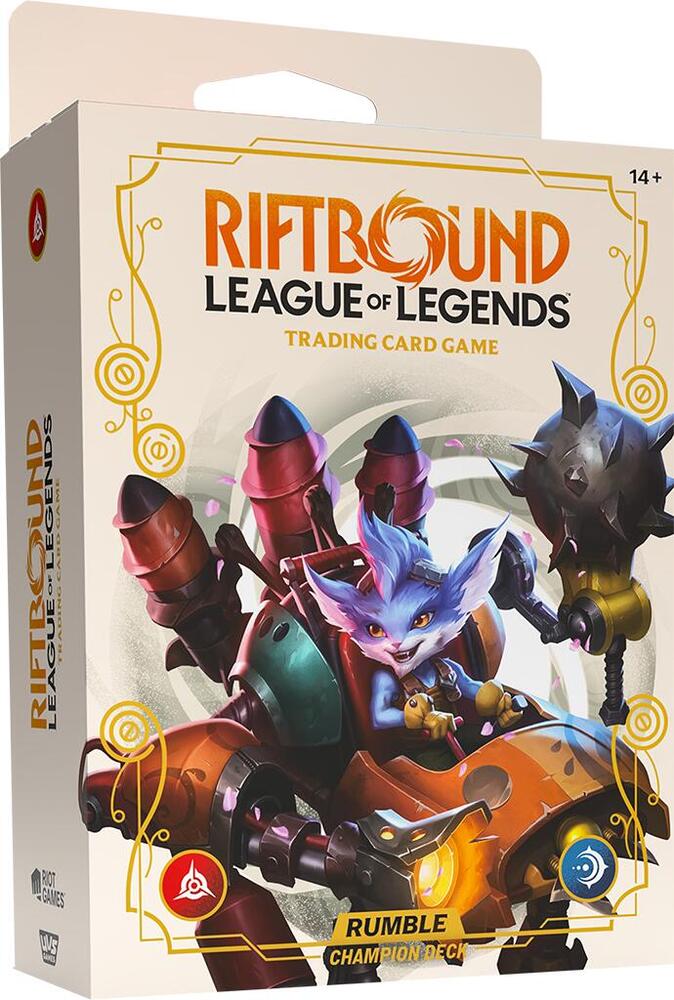 Riftbound -League of Legends- Spiritforged - Champion Deck (Rumble)